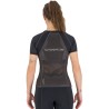 Damen T-Shirt Karpos Lavaredo W Jersey schwarz-weiss